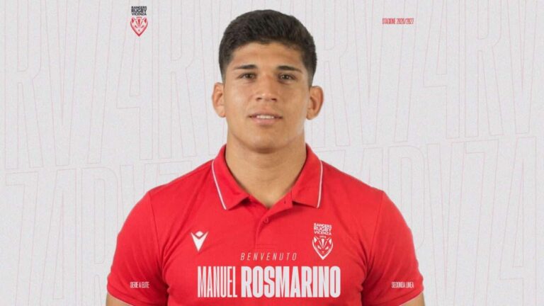 Manuel Rosmarino è un nuovo giocatore della Rangers Rugby Vicenza