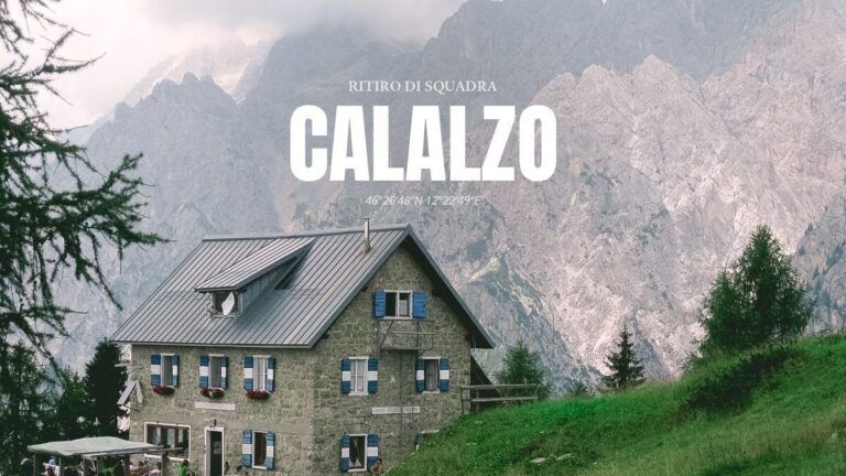 I Leoni pronti al ritiro di Calalzo di Cadore