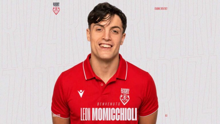 Leon Momicchioli è un nuovo giocatore della Rangers Rugby Vicenza