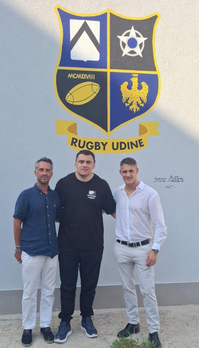 RUGBY UDINE – arrivato a Udine dall’Argentina il pilone Fausto Iriart