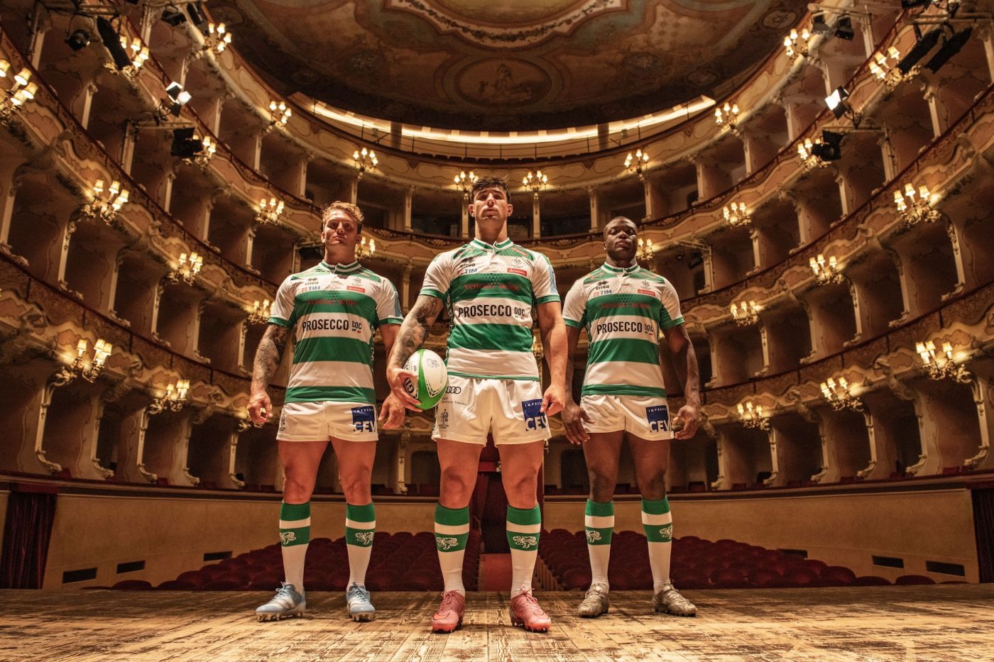 Lo schieramento della Benetton per sfidare lo Stade Rochelais a Monigo