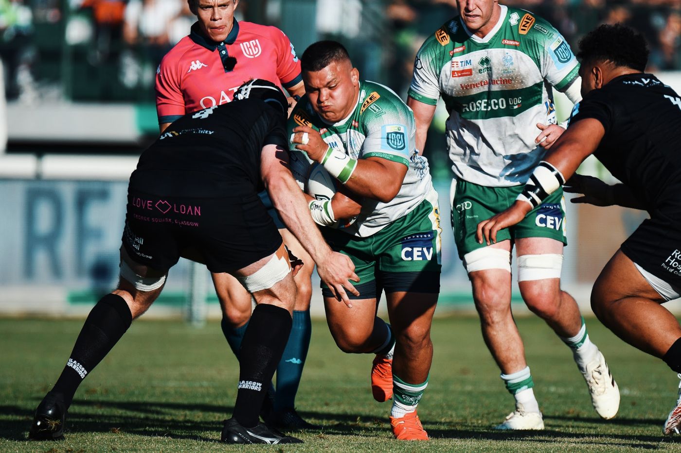 La Benetton si impone su Glasgow: a Monigo finisce 33-7