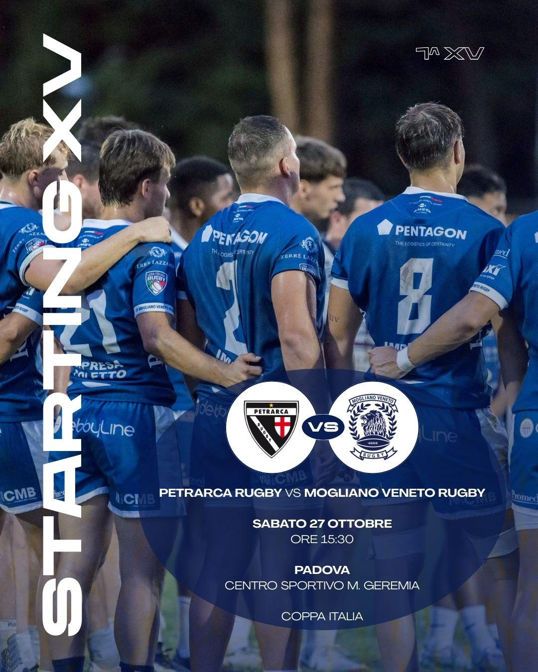 Coppa Italia, Mogliano: la formazione per la sfida al Petrarca