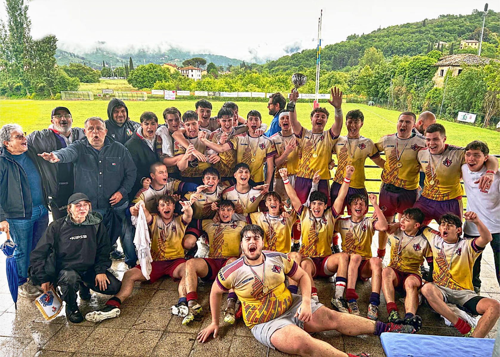 UNIONE RUGBY FIRENZE – Under 18: i gigliati di Caprio vincono il Trofeo dei Due Mari 2026, primo titolo ufficiale del club